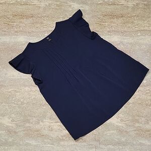 EMERY ROSE WOMENS POLY TOP SIZE MEDIUM